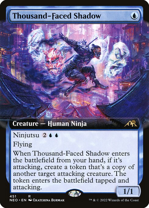 Thousand-Faced Shadow - Kamigawa: Neon Dynasty - #451