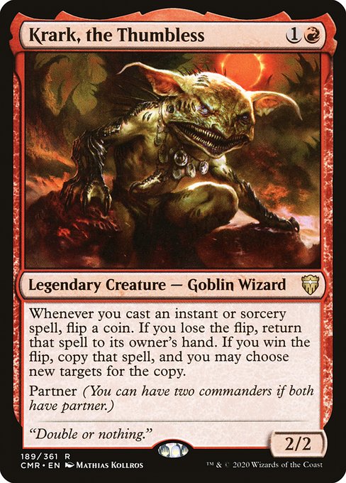 Krark, the Thumbless - Commander Legends - #189