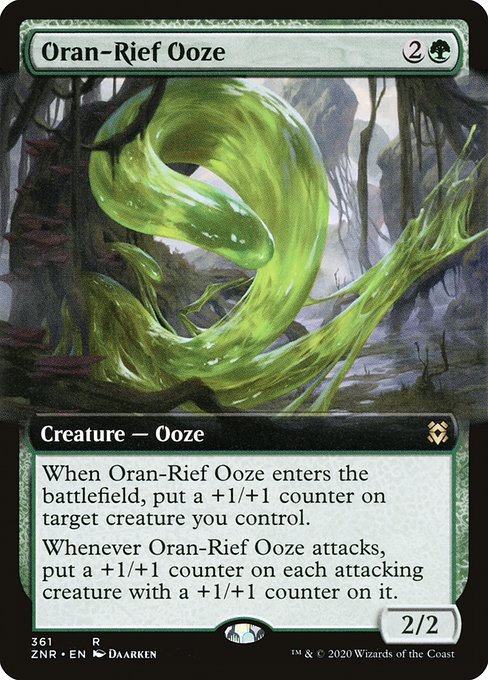 Oran-Rief Ooze - Zendikar Rising - #361