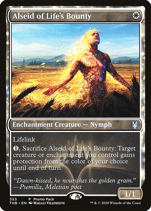 Alseid of Life's Bounty - Promo Pack: Theros Beyond Death - #353