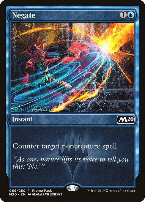 Negate - Magic 2011 (M11) - Common by Magic: the Gathering Negate - Magic 2011 (M11) - Common by Magic: the Gathering