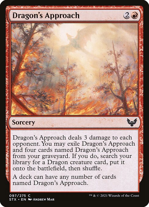 Dragon's Approach - Strixhaven: School of Mages - #97