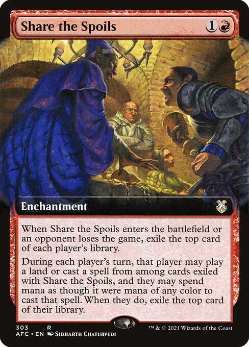 Share the Spoils - Commander: Adventures in the Forgotten Realms - #303