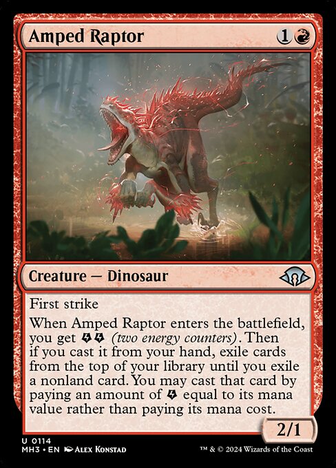 Amped Raptor - Modern Horizons 3 - #114