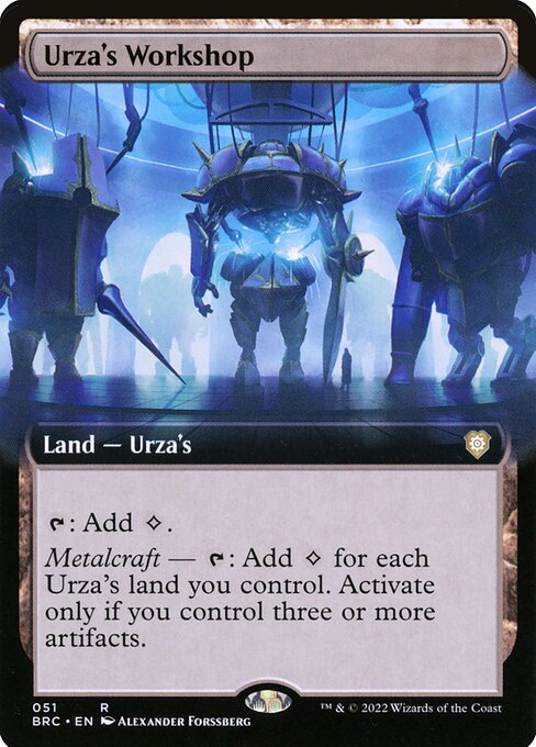 mtg urza card Urza's Workshop
