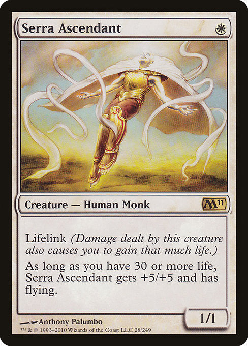 Serra Ascendant - Magic 2011 (M11) - #28