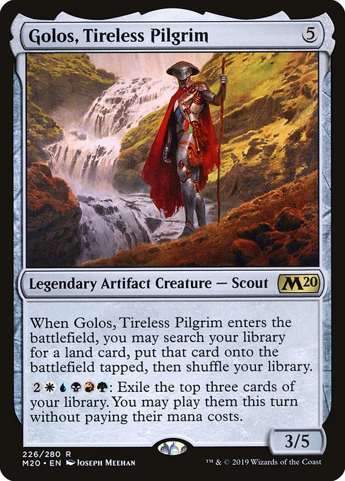 Golos, Tireless Pilgrim - Core Set 2020 - #226
