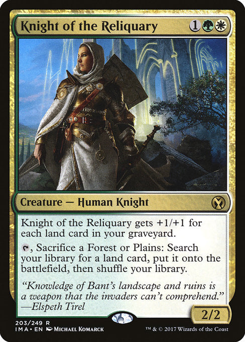 Knight of the Reliquary - Iconic Masters - #203