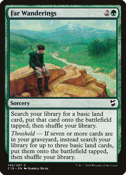 Far Wanderings - Commander 2018 - #145