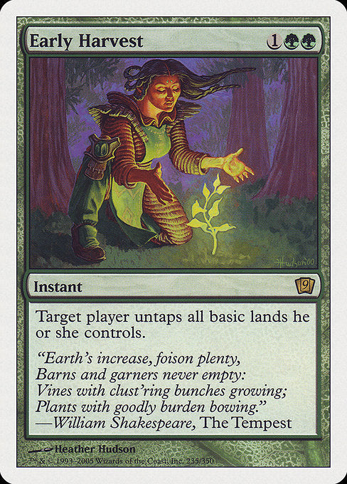 Early Harvest - 9th Edition - #235