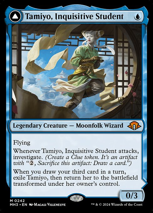 Tamiyo, Inquisitive Student - Modern Horizons 3 - #242