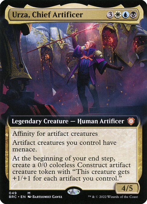 Urza, Chief Artificer - Commander: The Brothers' War - #49