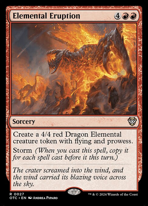 Elemental Eruption - Commander: Outlaws of Thunder Junction - #27