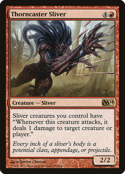 Thorncaster Sliver - Magic 2014 (M14) - #158