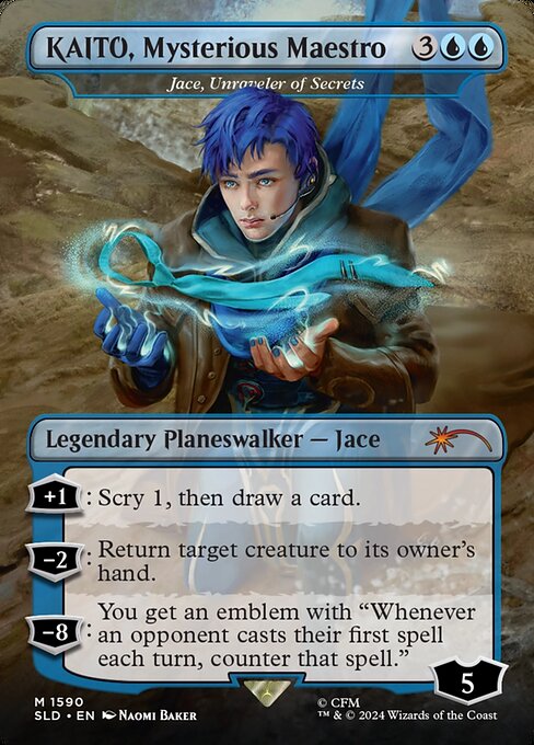 MtG Innistrad Remastered Mythic Rare Jace, Unraveler of Secrets #70