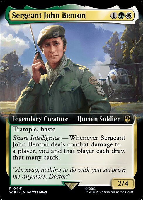 Sergeant John Benton - Universes Beyond: Doctor Who - #441