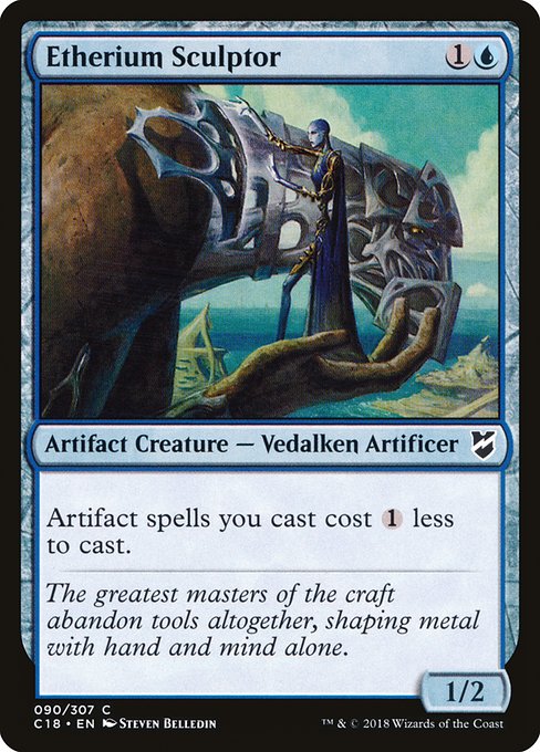 Etherium Sculptor - Commander 2018 - #90
