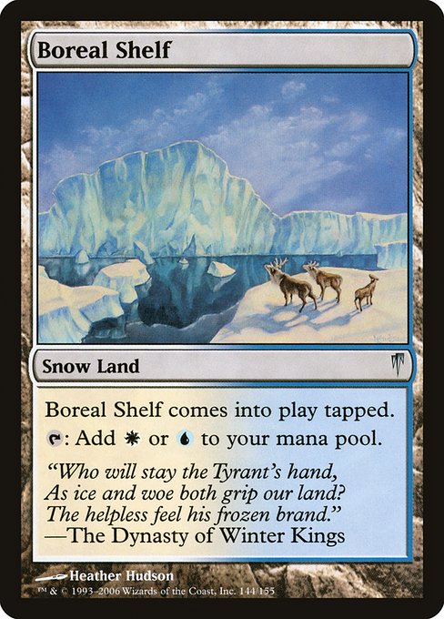 Boreal Shelf - Coldsnap - #144