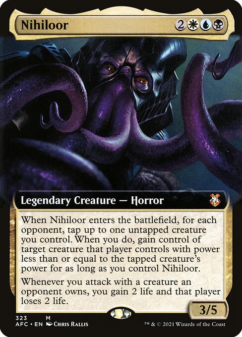 Nihiloor - Commander: Adventures in the Forgotten Realms - #323