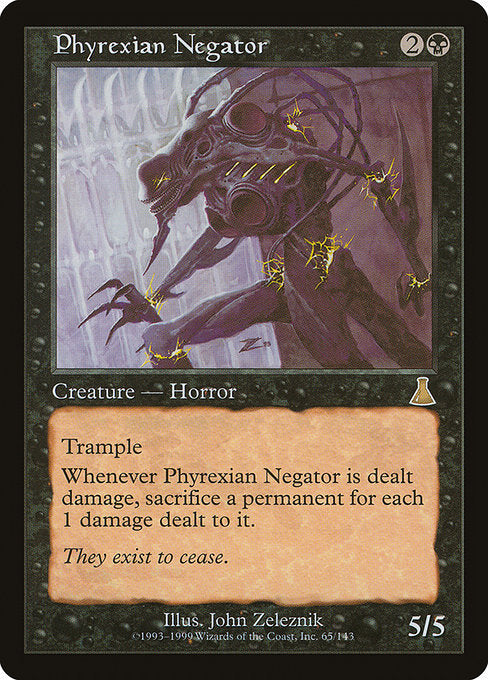 Phyrexian Negator - Urza's Destiny - #65