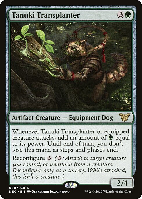 Tanuki Transplanter - Commander: Kamigawa: Neon Dynasty - #30