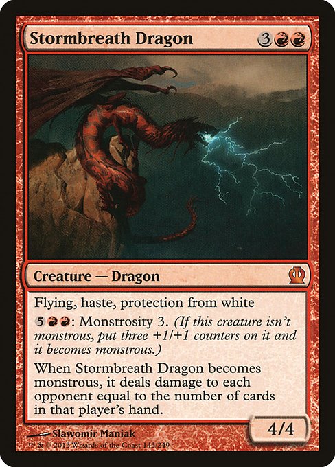 Stormbreath Dragon - Theros - #143