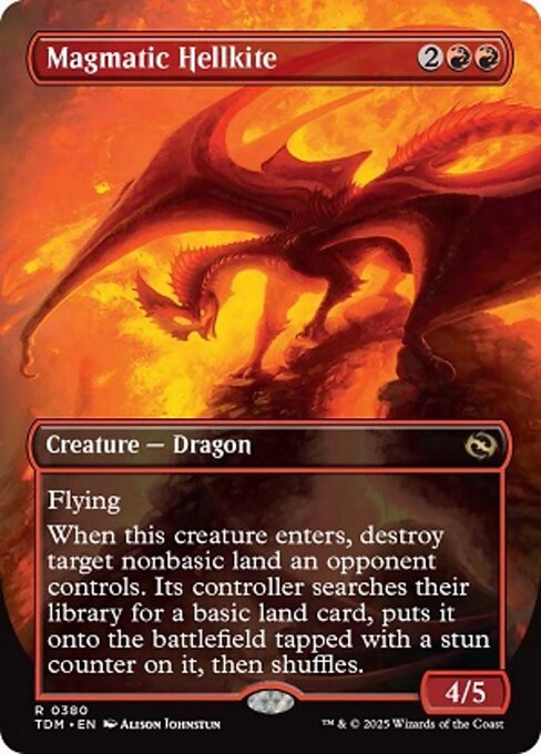 Magmatic Hellkite - Tarkir: Dragonstorm - #380