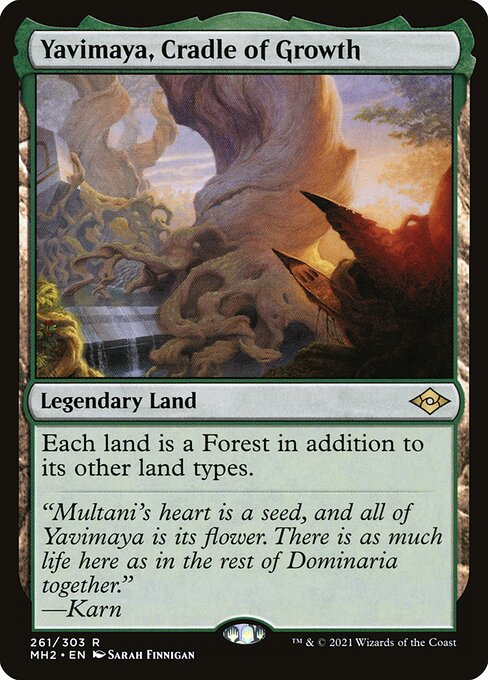 Yavimaya, Cradle of Growth - Modern Horizons 2 - #261