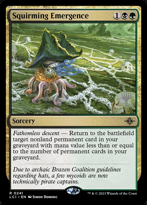 Squirming Emergence - Promo Pack: The Lost Caverns of Ixalan - #241p