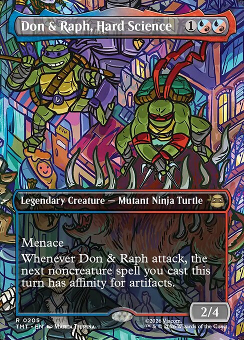 Don & Raph, Hard Science - Teenage Mutant Ninja Turtles - #205
