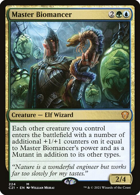 Master Biomancer - Commander 2021 - #224