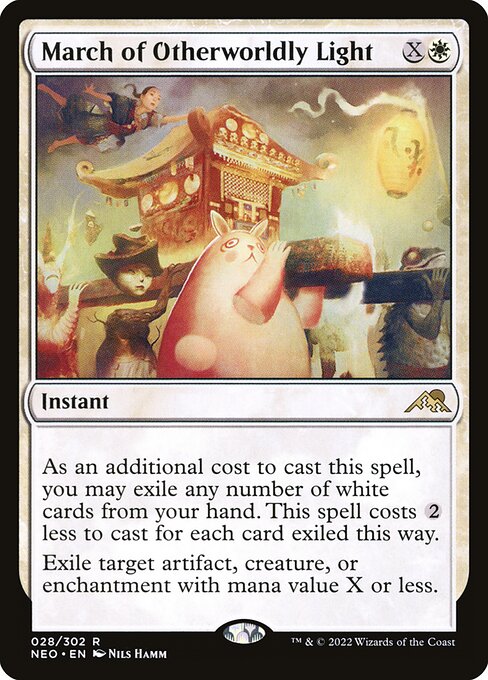 March of Otherworldly Light - Kamigawa: Neon Dynasty - #28