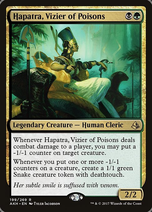 Hapatra, Vizier of Poisons - Amonkhet - #199