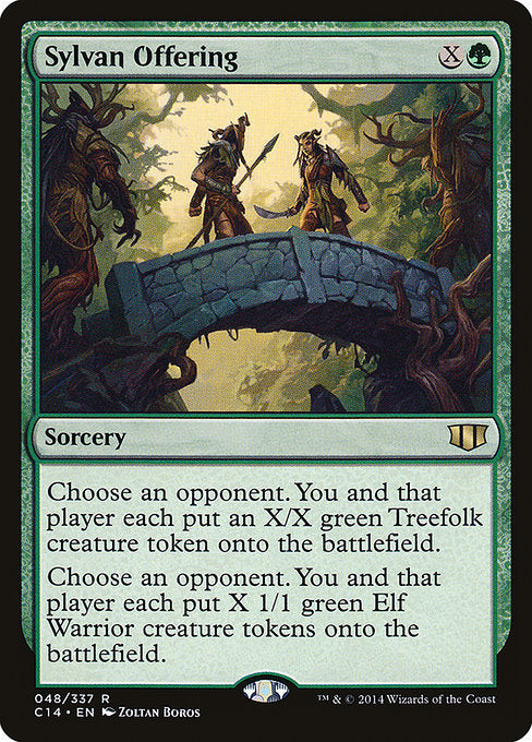 Sylvan Offering - Commander 2014 - #48