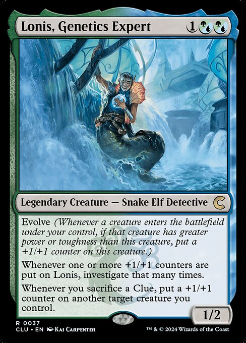 Lonis, Genetics Expert - Ravnica: Clue Edition - #37