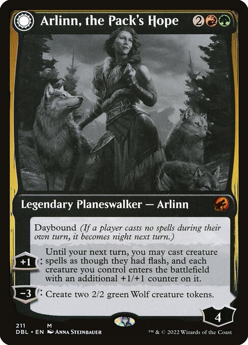 Arlinn, the Pack's Hope - Innistrad: Double Feature - #211