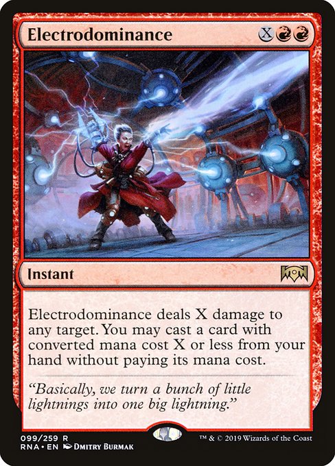 Electrodominance - Ravnica Allegiance - #99