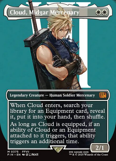 Cloud, Midgar Mercenary - FINAL FANTASY - #375
