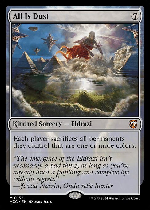 All Is Dust - Commander: Modern Horizons 3 - #152