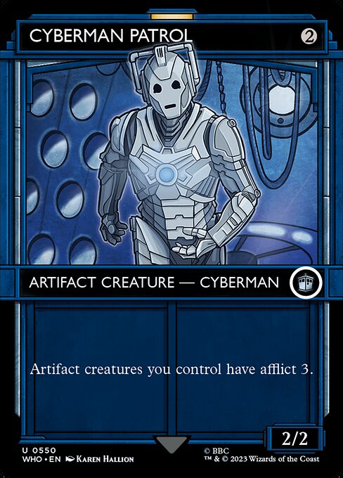 Cyberman Patrol - Universes Beyond: Doctor Who - #550