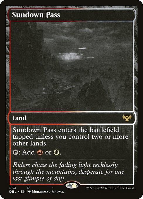 Sundown Pass - Innistrad: Double Feature - #533