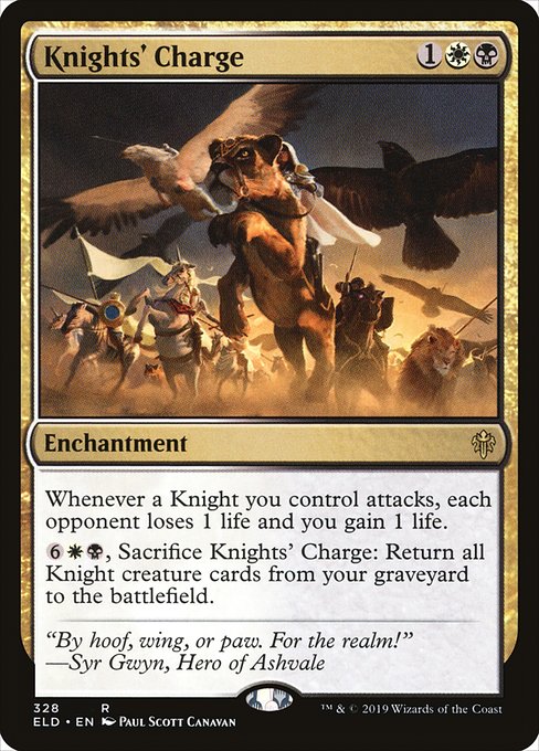 Knights' Charge - Throne of Eldraine - #328