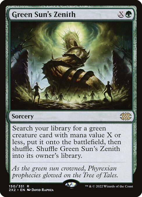 Green Sun's Zenith - Double Masters 2022 - #150