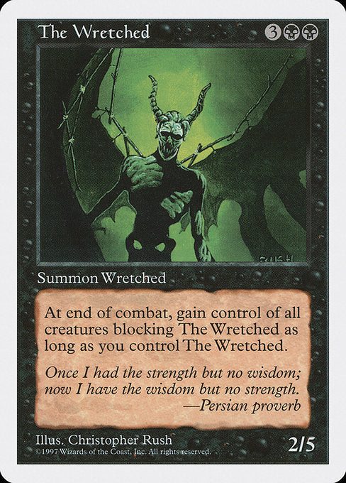 The Wretched - Fifth Edition - #197