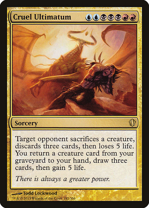 Cruel Ultimatum - Commander 2013 - #182
