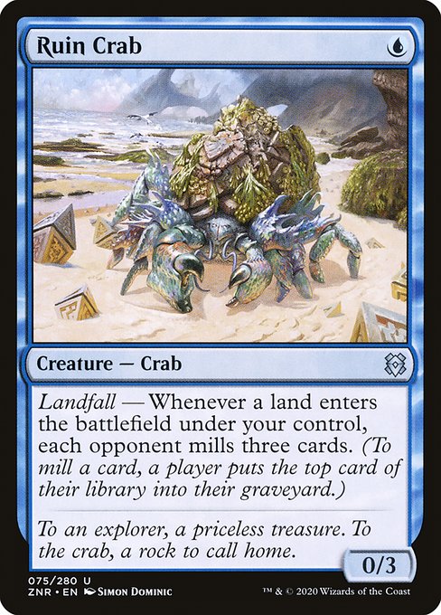 Ruin Crab - Zendikar Rising - #75