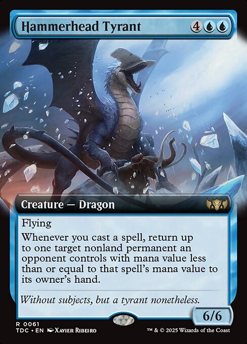 Hammerhead Tyrant - Commander: Tarkir: Dragonstorm - #61