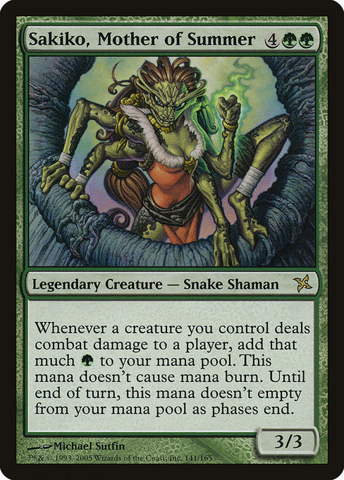 Sakiko, Mother of Summer - Betrayers of Kamigawa - #141