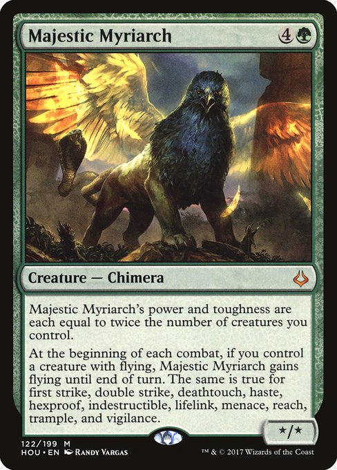 Majestic Myriarch - Hour of Devastation - #122