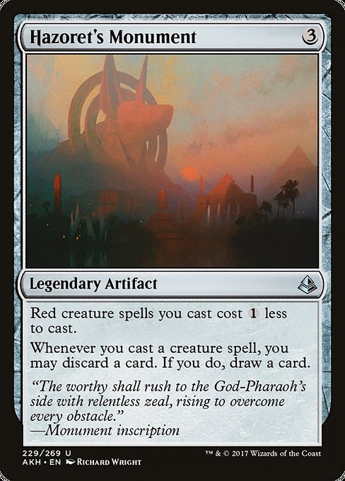 Hazoret's Monument - Amonkhet - #229